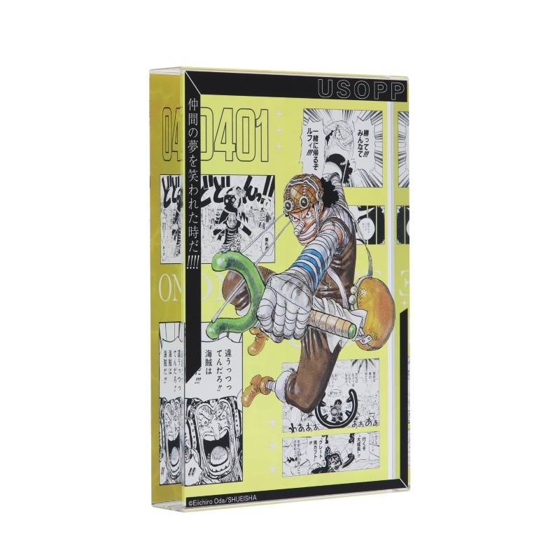 『ＯＮＥ　ＰＩＥＣＥ』アクリルブロック　“ＨＥＲＯＥＳ”　ウソップ　ＢＦ２