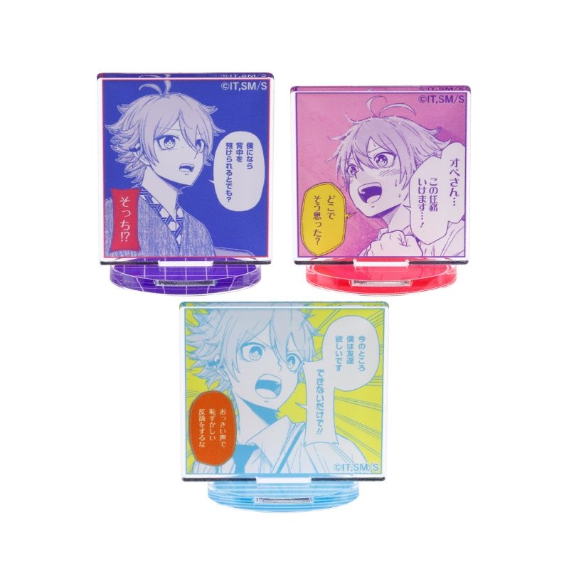 『しのびごと』ヨダカとオペさんの掛け合いｍｉｎｉアクリルスタンド６種セット　ＢＦ１