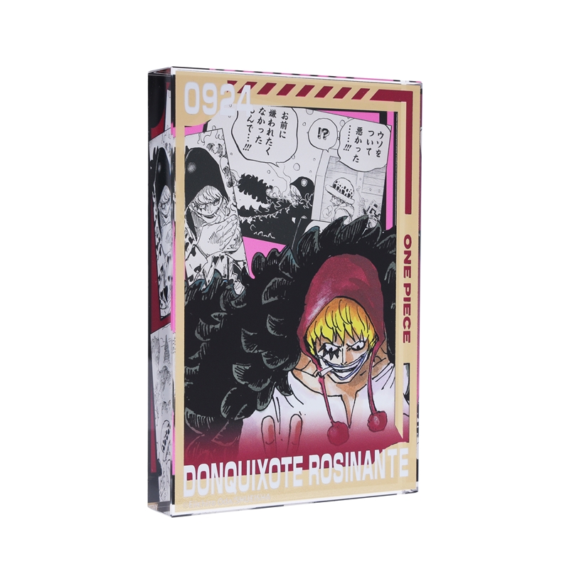 『ＯＮＥ　ＰＩＥＣＥ』箔ｏｎアクリルブロック　“ＨＥＲＯＥＳ”　ドンキホーテ・ロシナンテ（コラソン）　ＢＦ３