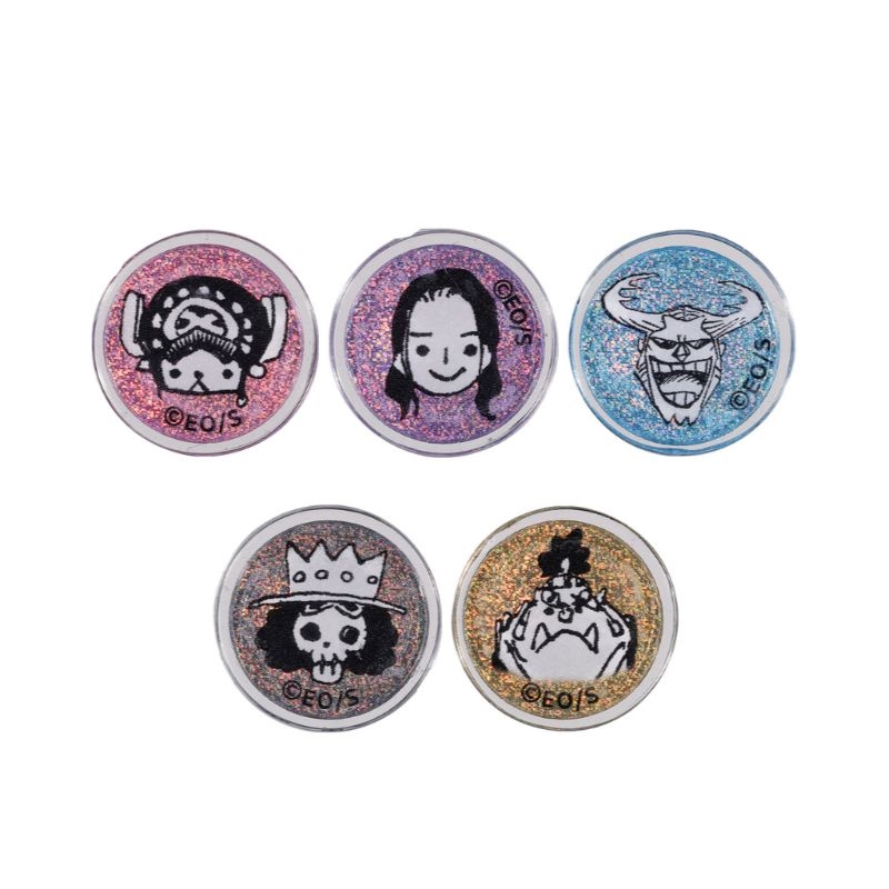 『ＯＮＥ　ＰＩＥＣＥ』まんまるアクリルシール（１５枚入り）　ＢＦ３