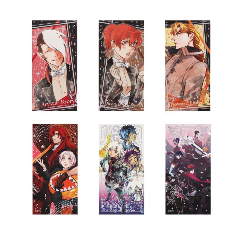 『Ｄ．Ｇｒａｙ－ｍａｎ』箔押しステッカーコレクション　第１弾　（全１６種／ランダム２種入り）　ＢＦ２