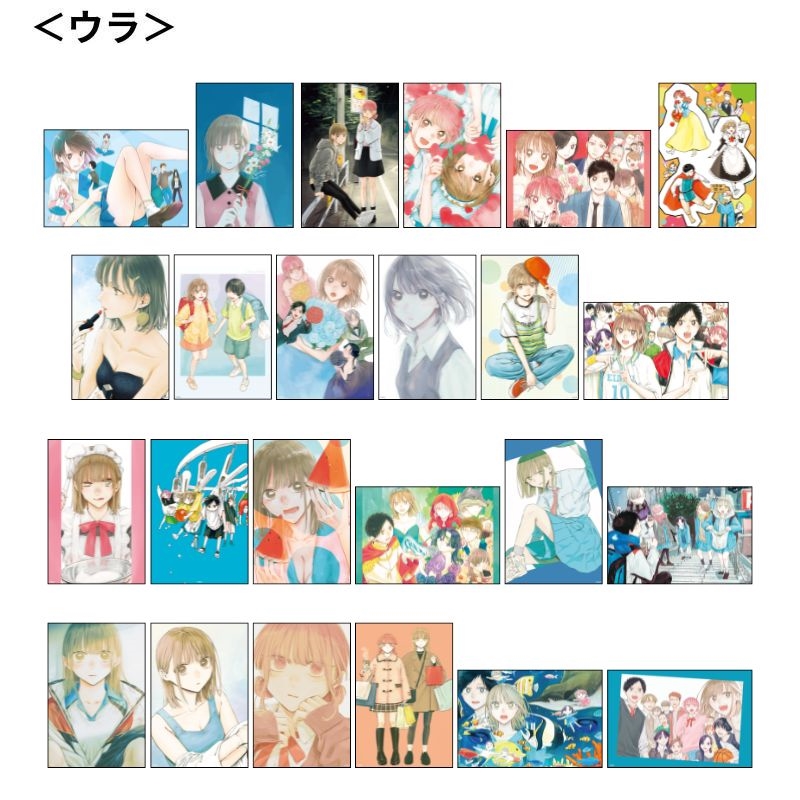 ＷＪ定期購読限定　『アオのハコ』缶入りホロカードセット
