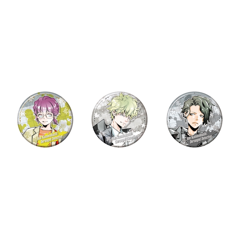 『鴨乃橋ロンの禁断推理』コレクション缶バッジ　天野明展描きおろしｖｅｒ．　（全９種／ランダム１種入り）　＜天野明展＞　ＢＤ２
