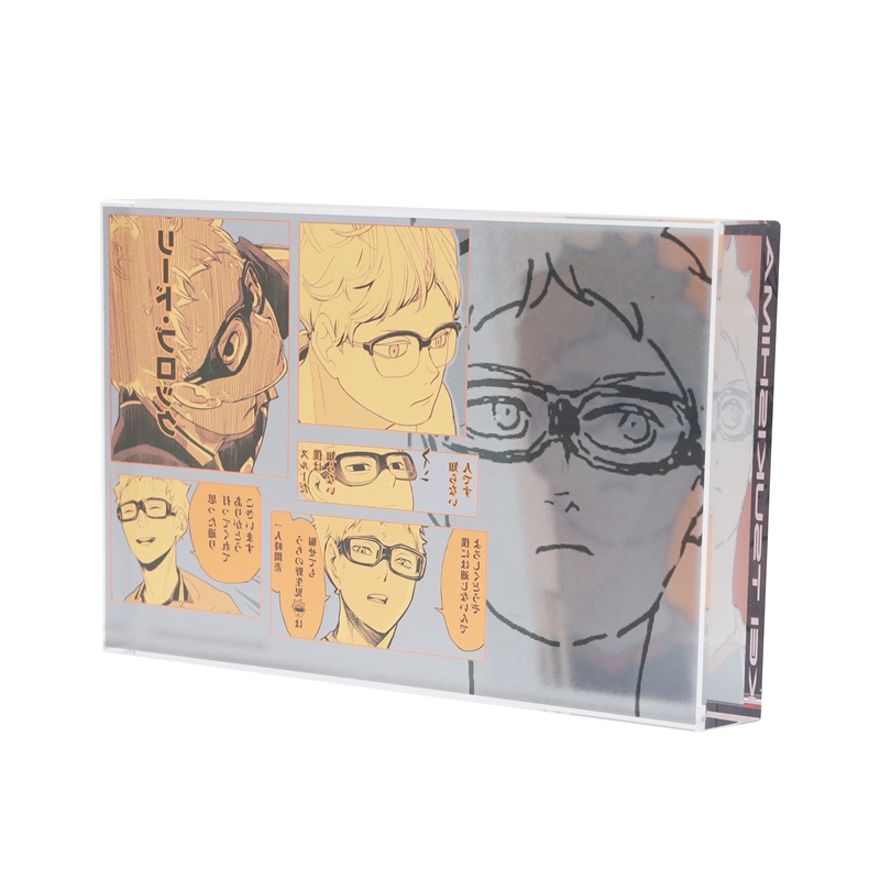 『ハイキュー！！』アクリルブロック　“ＨＥＲＯＥＳ”　月島蛍　ＢＤ３