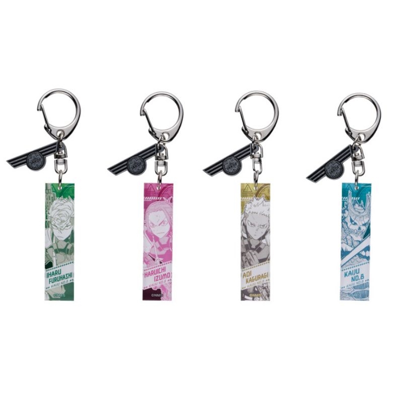 『怪獣８号』チャーム付きアクリルキーホルダーコレクション　（全１０種／ランダム１種入り）　＜怪獣８号展＞　ＢＤ３