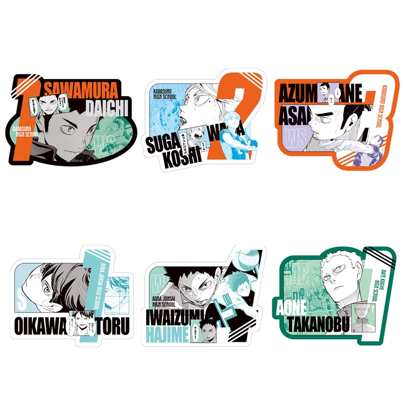 【ＪＣＳ限定】『ハイキュー！！』オリジナルカットカードセット　第１弾　ＢＯＸ付き全種セット　（全３０種入り）　ＢＤ３
