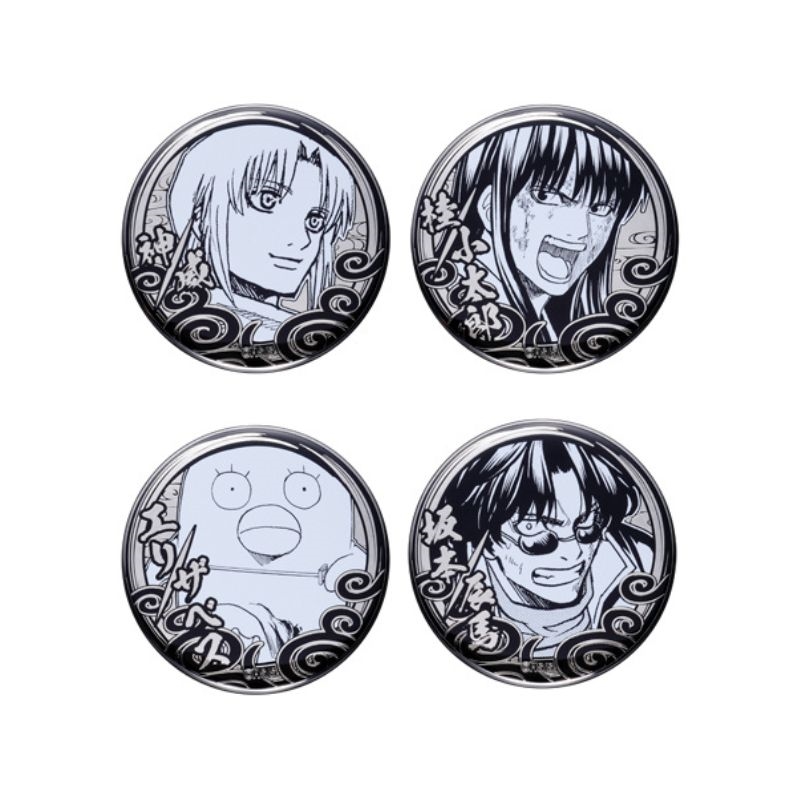 『銀魂』シルバーソウル缶バッジコレクション　（全１１種／ランダム１種入り）　＜銀魂展＞ＢＤ４
