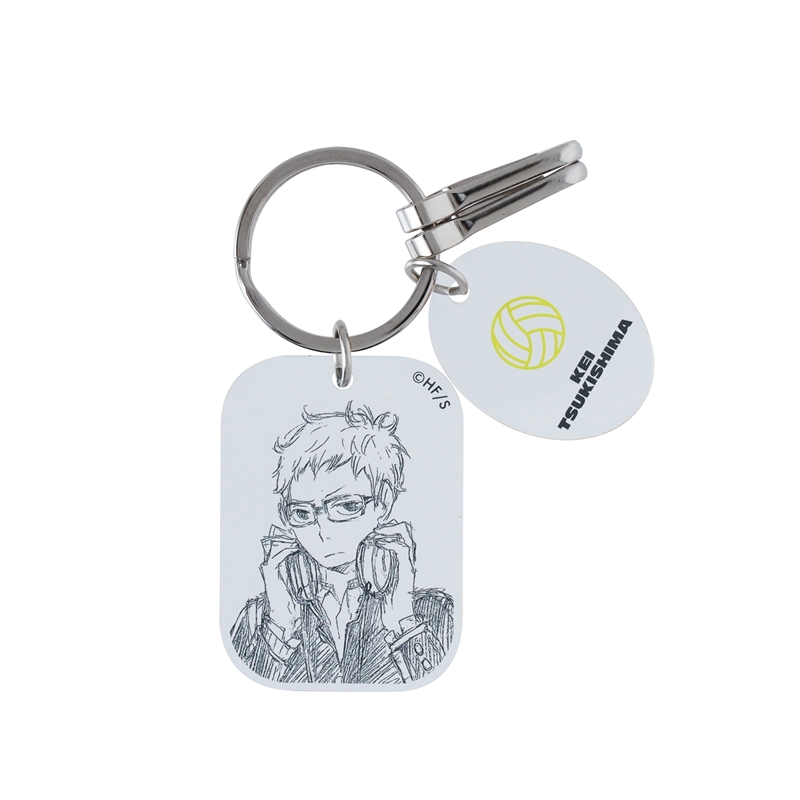 『ハイキュー！！』クリアベースキーホルダー　第１弾　（全１１種／ランダム１種入り）　＜ハイキュー！！　ＦＡＮ　ＰＡＲＫ＞　ＢＥ２