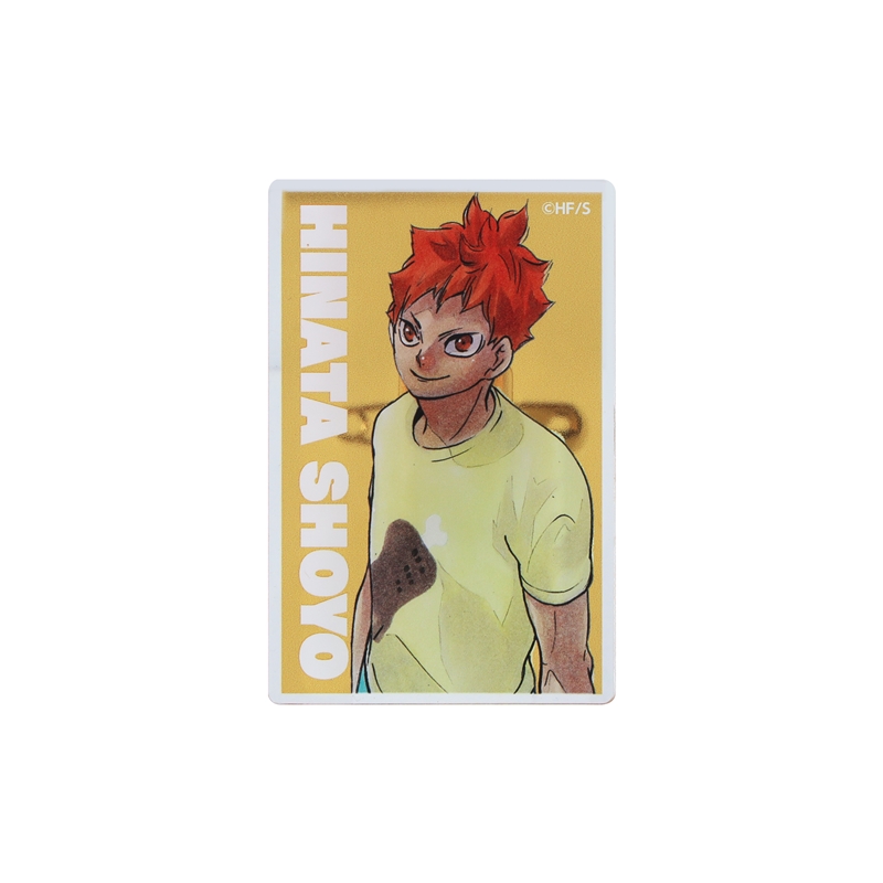 『ハイキュー！！』日向翔陽の「お肉」Ｔシャツ　日向翔陽サイズ（Ｍサイズ相当）　アクリルバッジ１個付き　＜ハイキュー！！　ＦＡＮ　ＰＡＲＫ＞　ＢＥ２