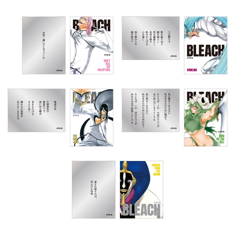 『ＢＬＥＡＣＨ』巻頭歌ステッカーコレクション２枚入り　第２弾　（全２０組／ランダム１組入り）　ＢＦ１