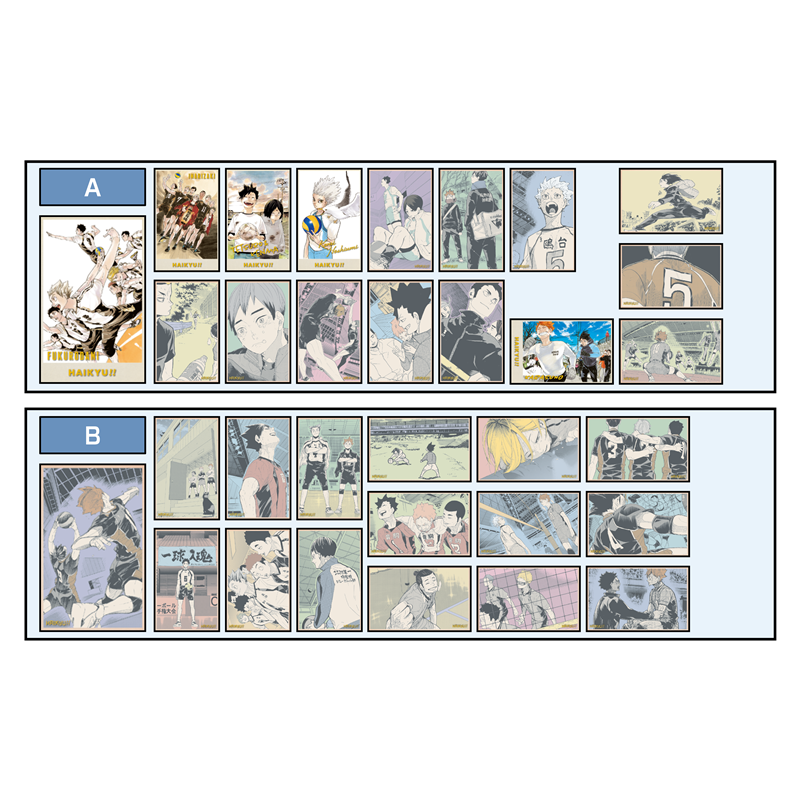 『ハイキュー！！』メモリアルコレクション　第２弾　（全３２種／ランダム２種入り）　ＢＦ１