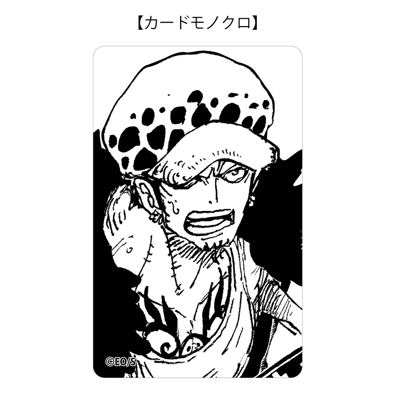 『ＯＮＥ　ＰＩＥＣＥ』バースデイカードホルダー　（特製カード２枚付き）　トラファルガー・ロー　ＢＦ４
