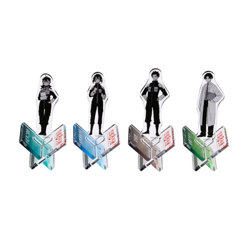 『怪獣８号』アクリル“Ｘ”フィギュアコレクション　全種セット　（全１８種入り）　＜怪獣８号展＞　ＢＤ３