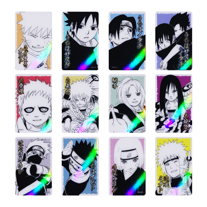 『ＮＡＲＵＴＯ－ナルト－』ホロクリアカード１２枚セット　第１弾　（全４組／ランダム１組入り）　ＢＤ４－ＪＦ