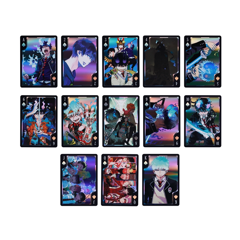 『青の祓魔師』オーロラトランプ　＜青の祓魔師展＞　ＢＥ１