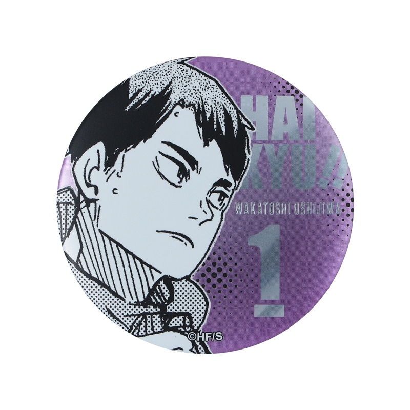 『ハイキュー！！』デコレクション缶バッジ　第３弾　（全１２種／ランダム１種入り）　＜ハイキュー！！　ＦＡＮ　ＰＡＲＫ＞　ＢＥ２