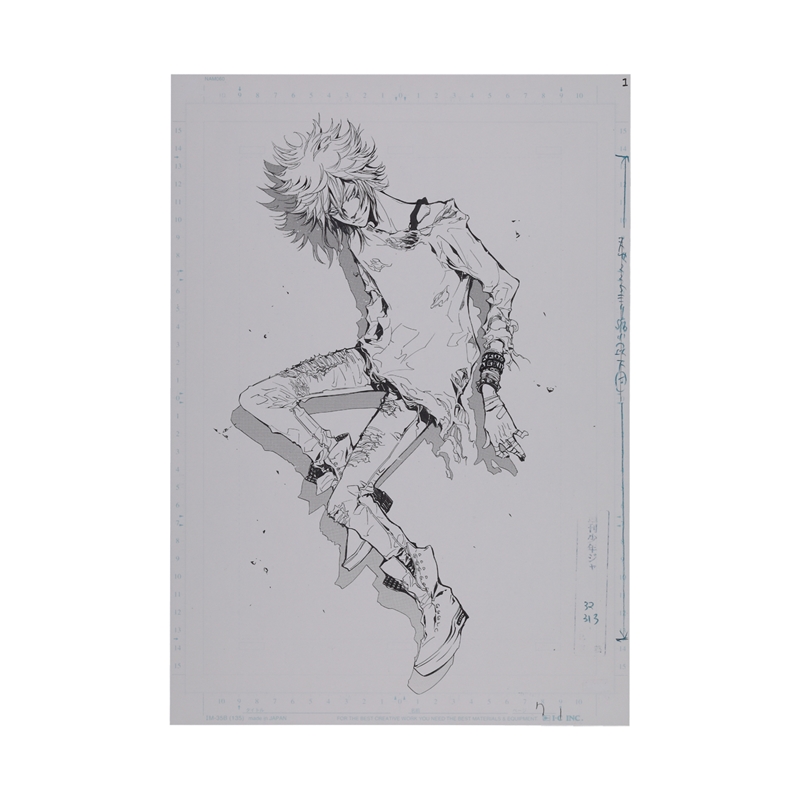 『家庭教師ヒットマンＲＥＢＯＲＮ！』複製原稿４枚セット　ミルフィオーレ　＜天野明展　東京凱旋＞　ＢＥ４