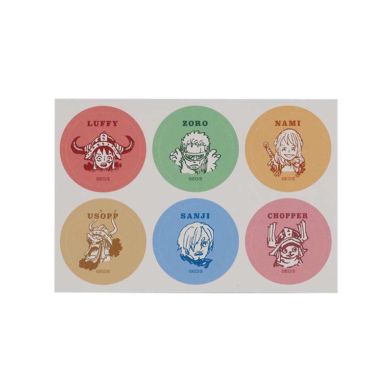 『ＯＮＥ　ＰＩＥＣＥ』ポチ袋　（全３種×２枚入り）　ＢＥ４－ＪＳ
