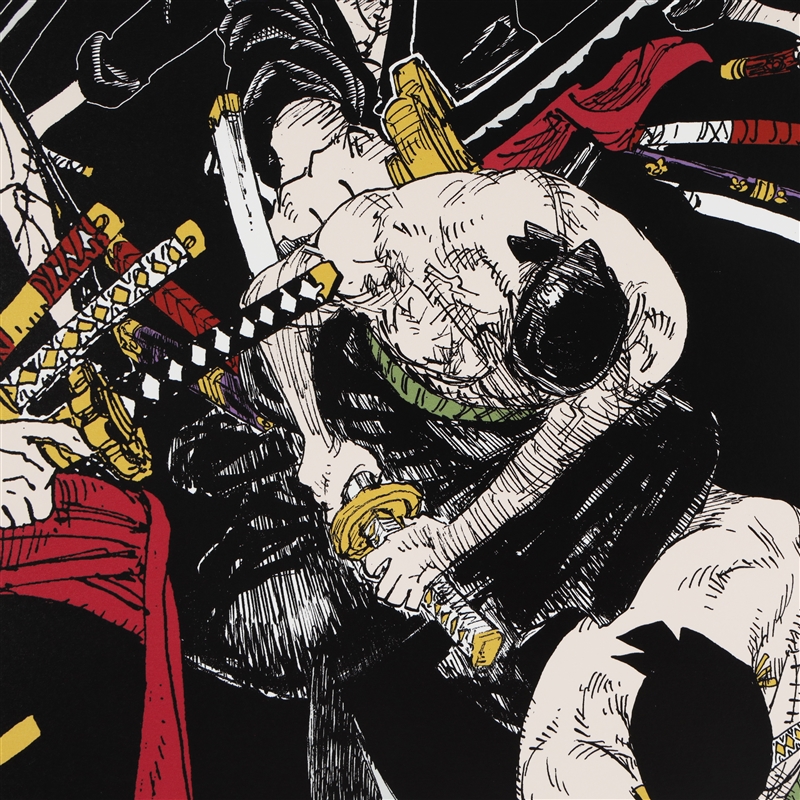 『ＯＮＥ　ＰＩＥＣＥ』Ａ全アートポスター　「ＺＯＲＯ」　ＢＤ３