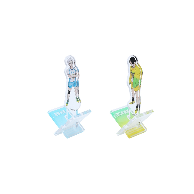 『ハイキュー！！』アクリル“Ｘ”フィギュアコレクション　第２弾　全種セット　（全１８種入り）　＜ハイキュー！！　ＦＡＮ　ＰＡＲＫ＞　ＢＥ２