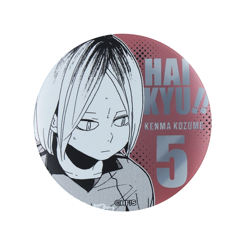 『ハイキュー！！』デコレクション缶バッジ　第３弾　（全１２種／ランダム１種入り）　＜ハイキュー！！　ＦＡＮ　ＰＡＲＫ＞　ＢＥ２