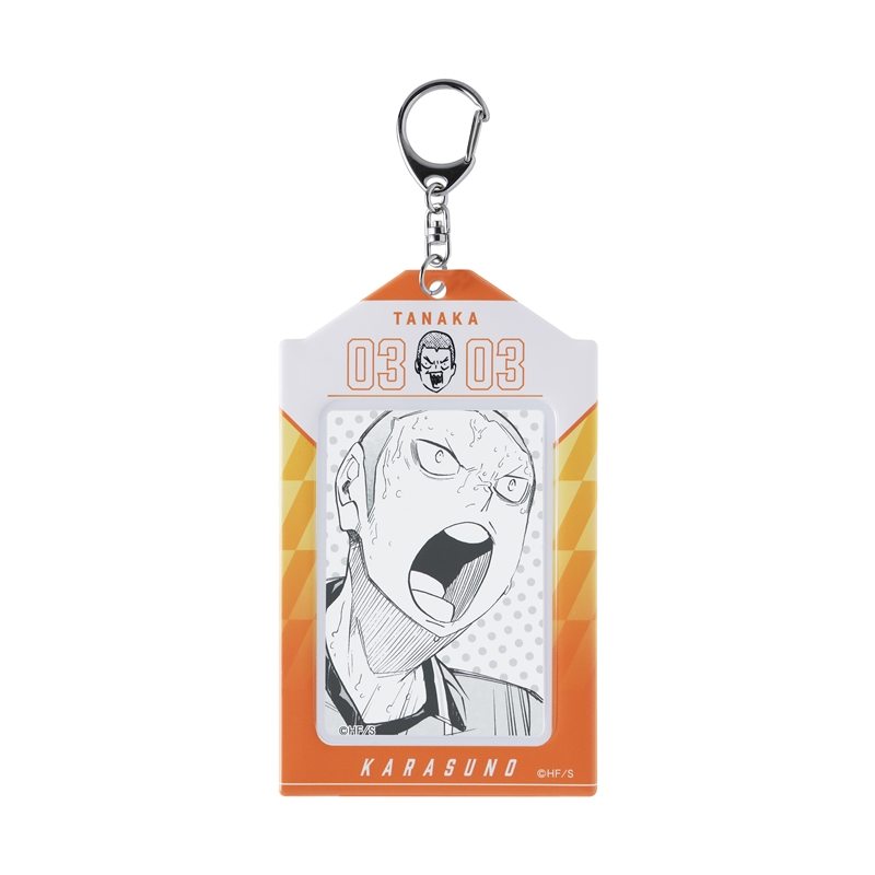 『ハイキュー！！』バースデイカードホルダー　（特製カード２枚付き）　田中龍之介　ＢＦ１