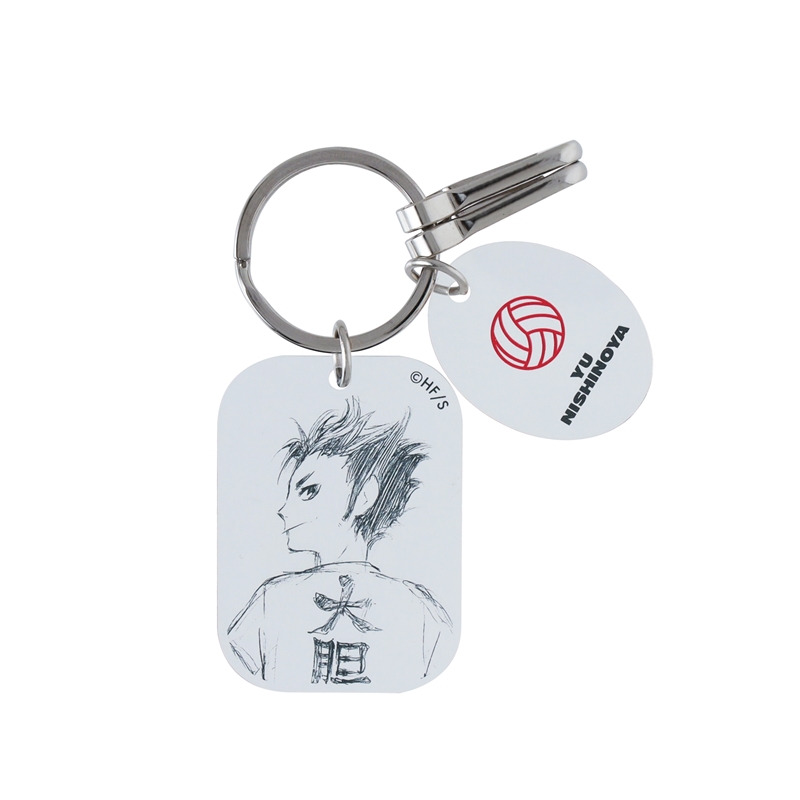 『ハイキュー！！』クリアベースキーホルダー　第１弾　（全１１種／ランダム１種入り）　＜ハイキュー！！　ＦＡＮ　ＰＡＲＫ＞　ＢＥ２