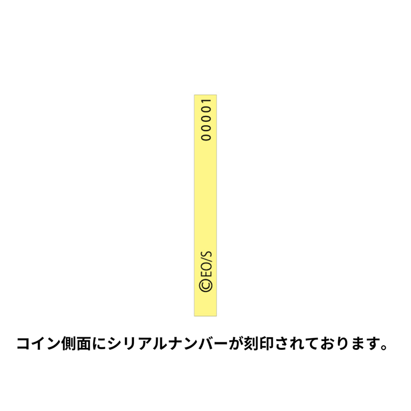 ＪＣＳ限定受注生産　『ＯＮＥ　ＰＩＥＣＥ』コインネックレス“ＳＡＮＪＩ”（天然石チャーム付き）　ゴールドコーティング　ＢＥ３