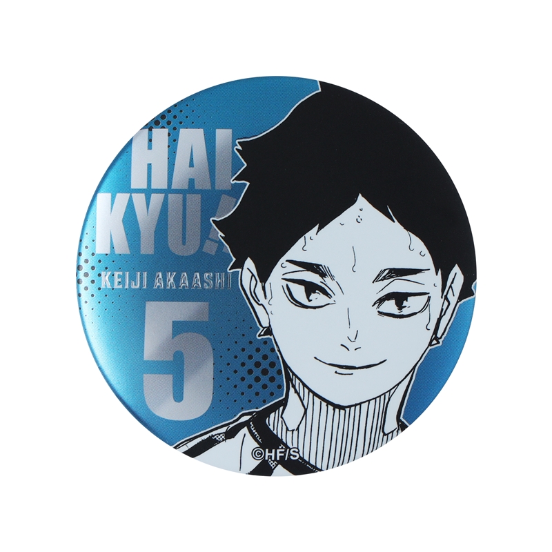 『ハイキュー！！』デコレクション缶バッジ　第３弾　（全１２種／ランダム１種入り）　＜ハイキュー！！　ＦＡＮ　ＰＡＲＫ＞　ＢＥ２