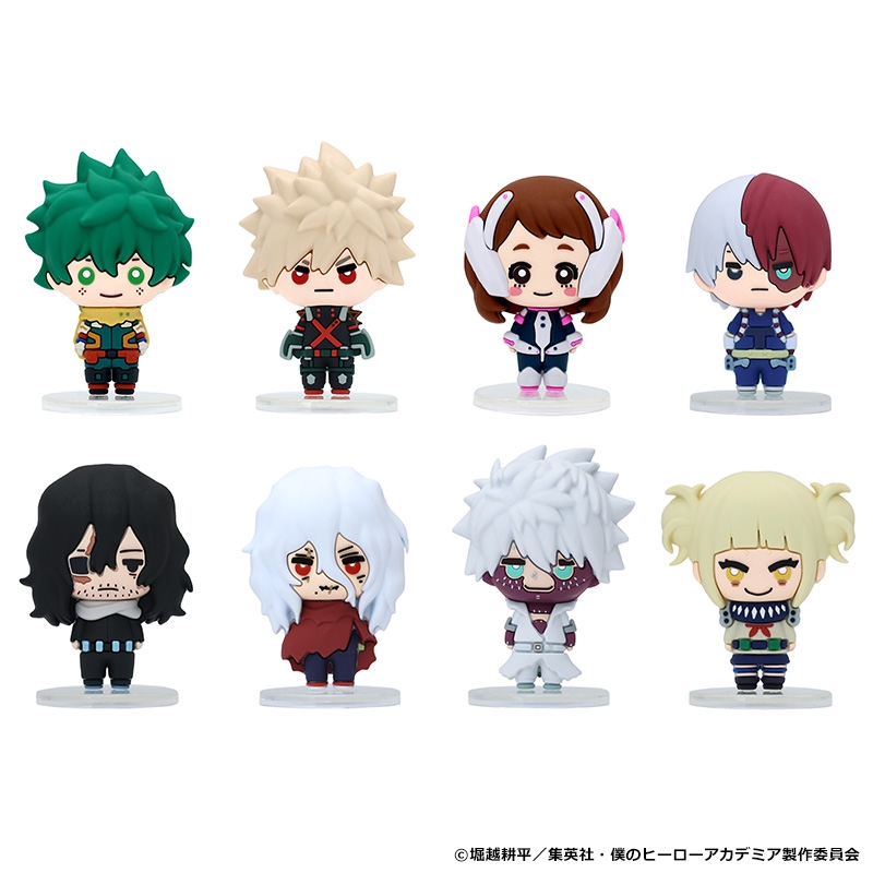 にょきんと　ＴＶアニメ『僕のヒーローアカデミア』マスコットフィギュア（全８種入り）
