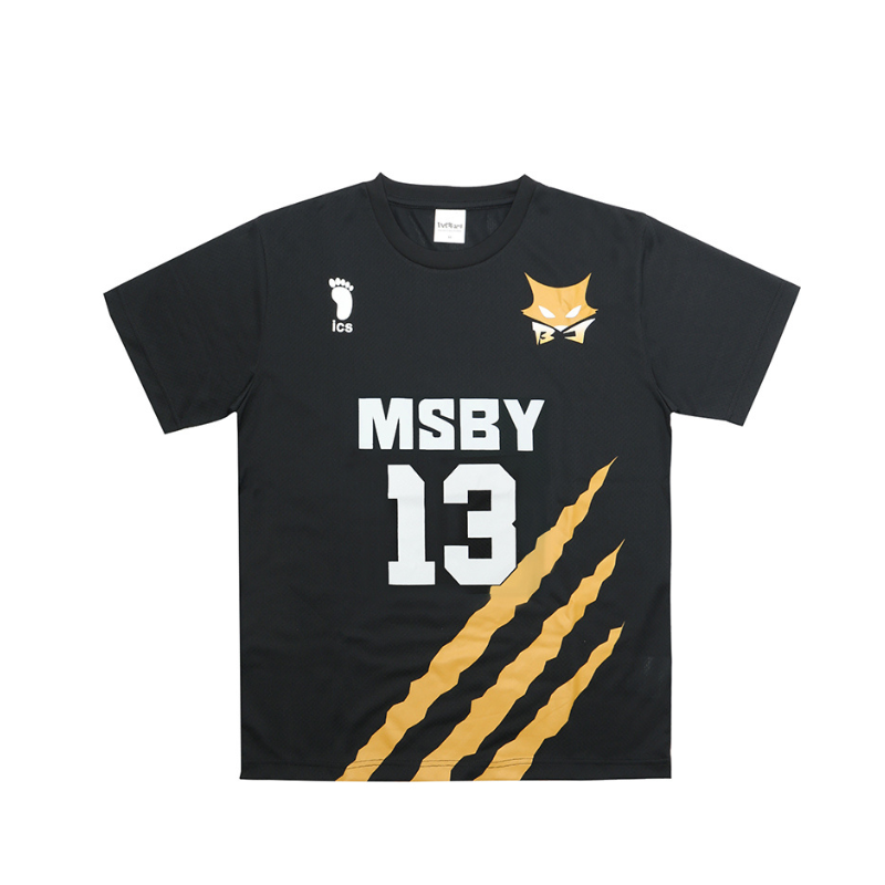 『ハイキュー！！』ユニフォーム　ブラックジャッカル　宮侑モデル　Ｍサイズ　ＢＸ４ Mサイズ