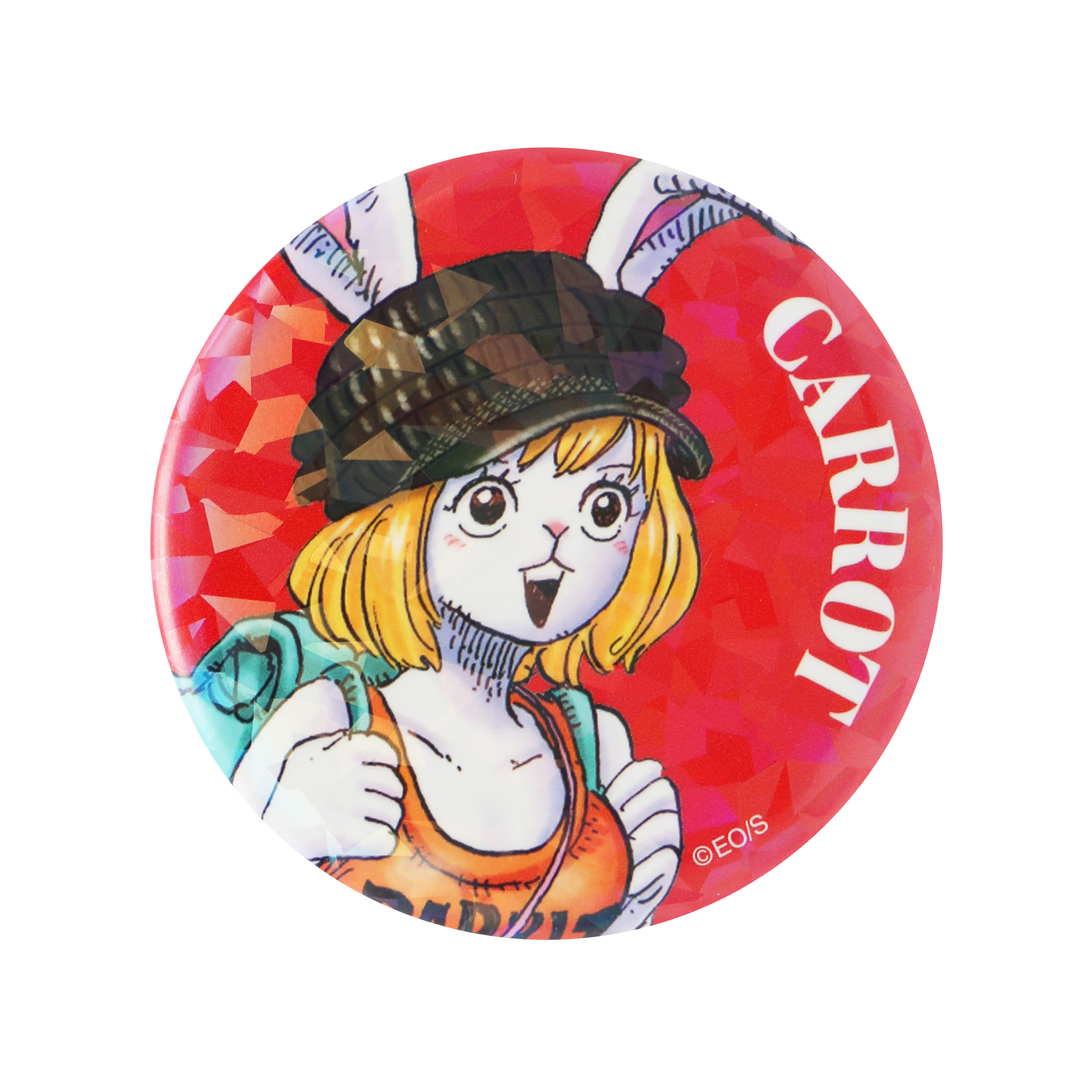 完全受注生産　「週刊少年ジャンプ」オールスター缶バッジ　『ＯＮＥ　ＰＩＥＣＥ』　［８　キャロット］　ＢＢ３