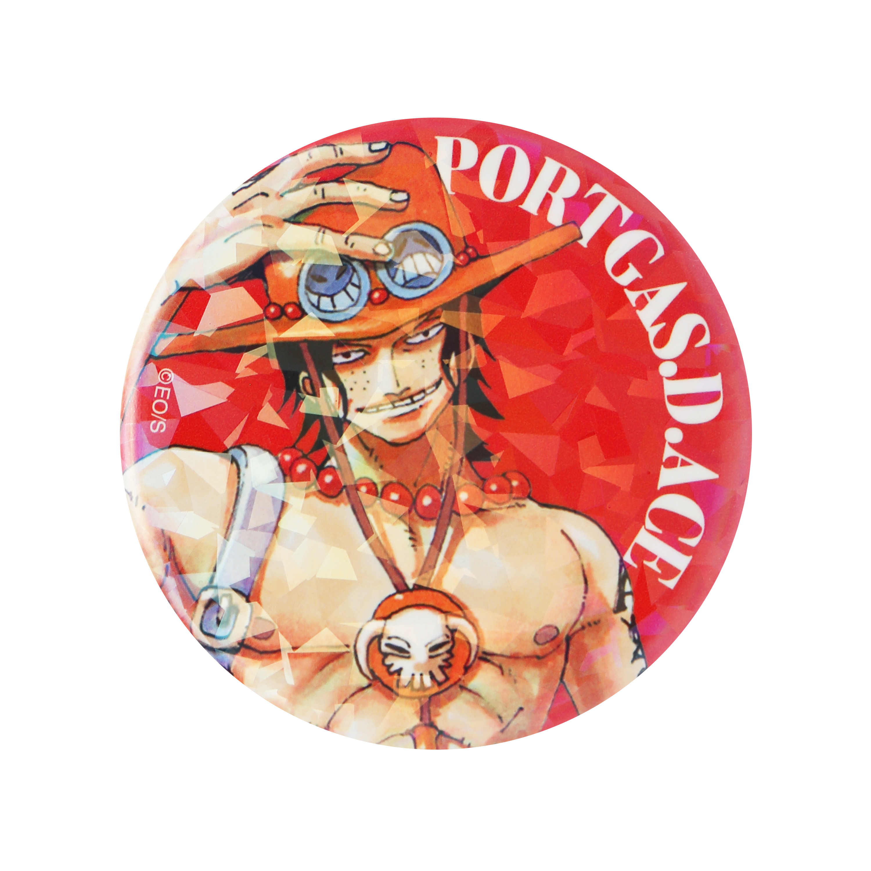 完全受注生産　「週刊少年ジャンプ」オールスター缶バッジ　『ＯＮＥ　ＰＩＥＣＥ』　［９　ポートガス・Ｄ・エース］　ＢＢ３