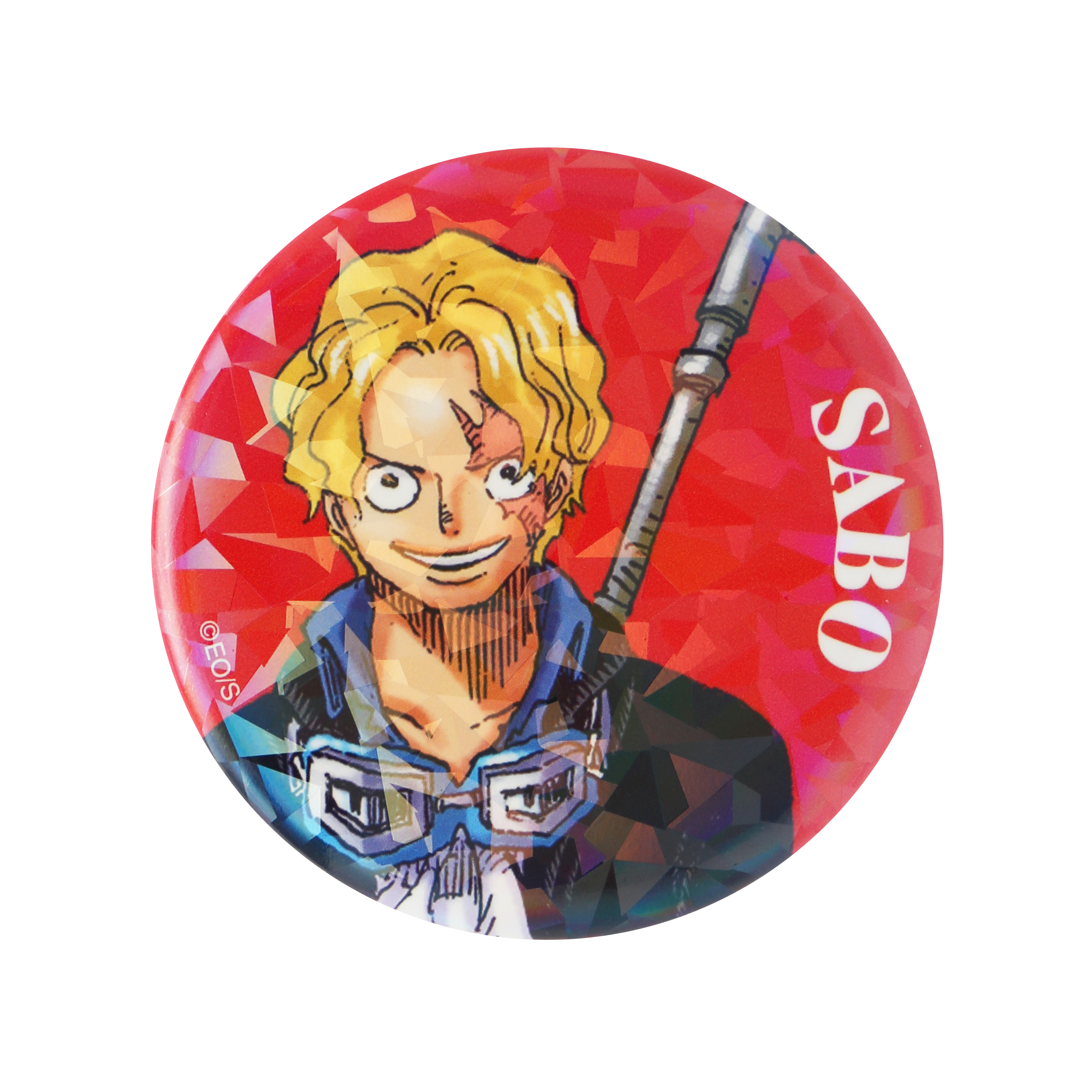 完全受注生産　「週刊少年ジャンプ」オールスター缶バッジ　『ＯＮＥ　ＰＩＥＣＥ』　［１０　サボ］　ＢＢ３