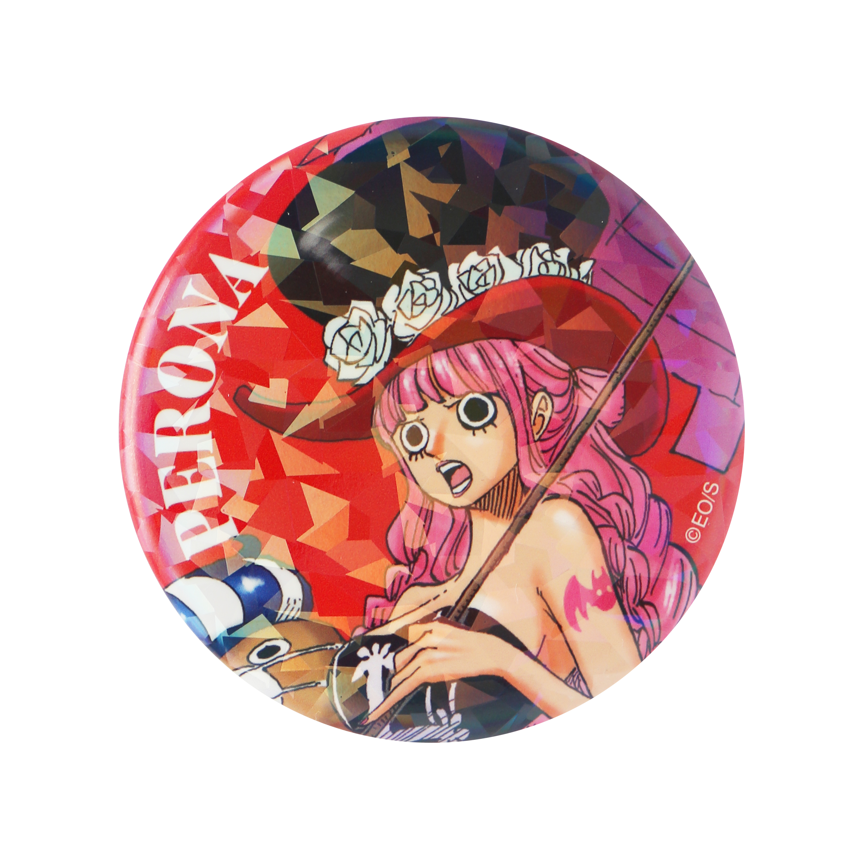 完全受注生産　「週刊少年ジャンプ」オールスター缶バッジ　『ＯＮＥ　ＰＩＥＣＥ』　［２５　ペローナ］　ＢＢ３