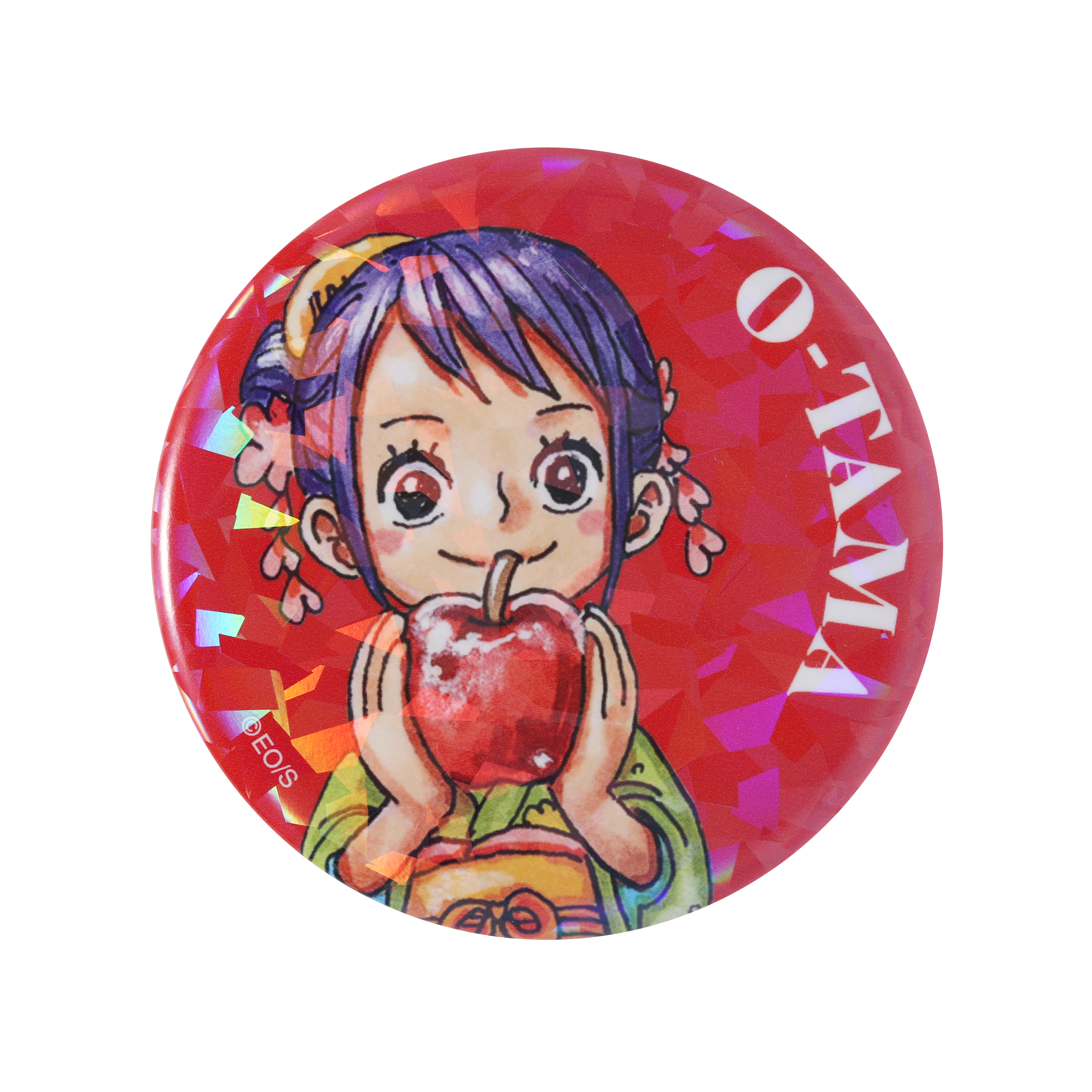 完全受注生産　「週刊少年ジャンプ」オールスター缶バッジ　『ＯＮＥ　ＰＩＥＣＥ』　［５４　お玉］　ＢＢ３