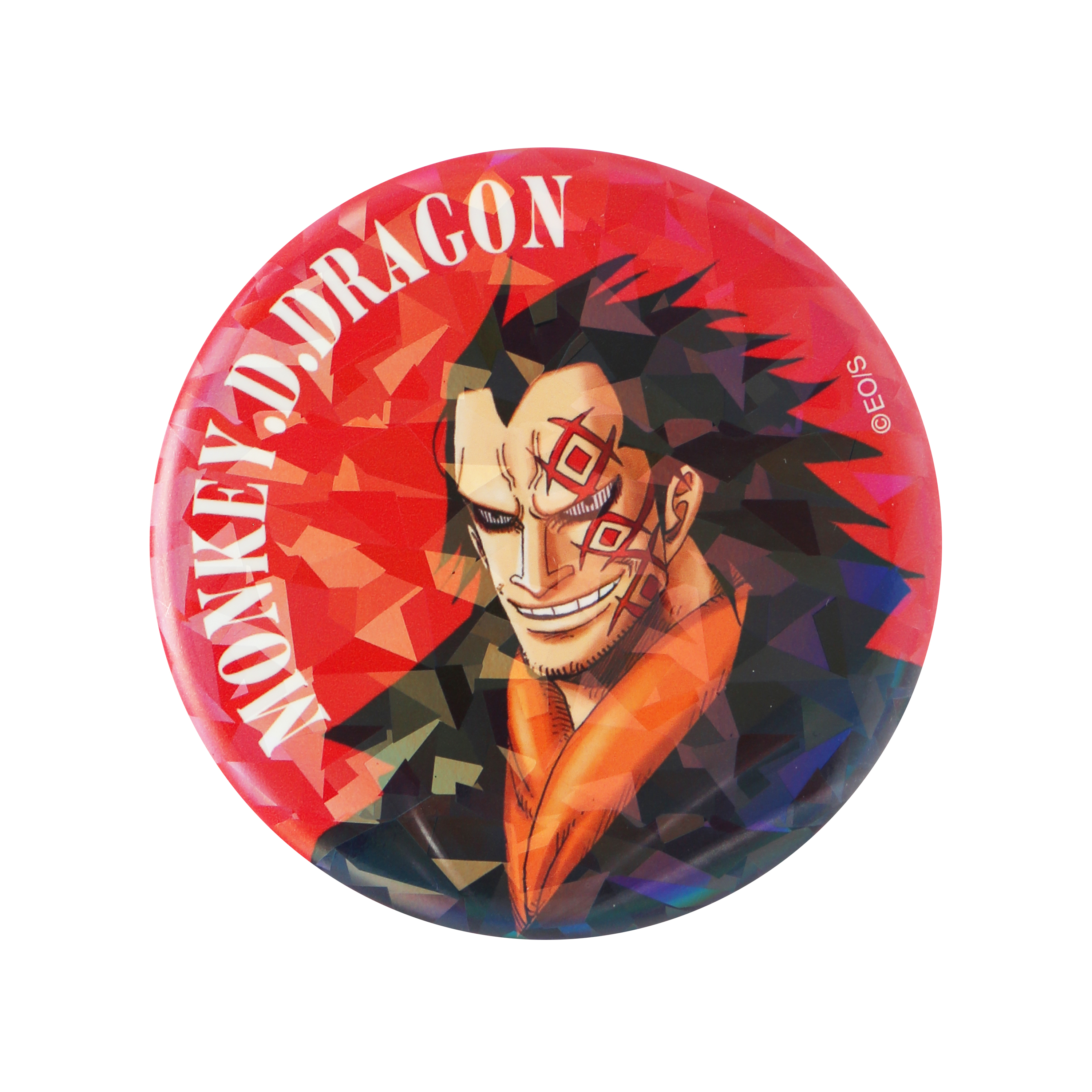 完全受注生産　「週刊少年ジャンプ」オールスター缶バッジ　『ＯＮＥ　ＰＩＥＣＥ』　［６２　モンキー・Ｄ・ドラゴン］　ＢＢ３