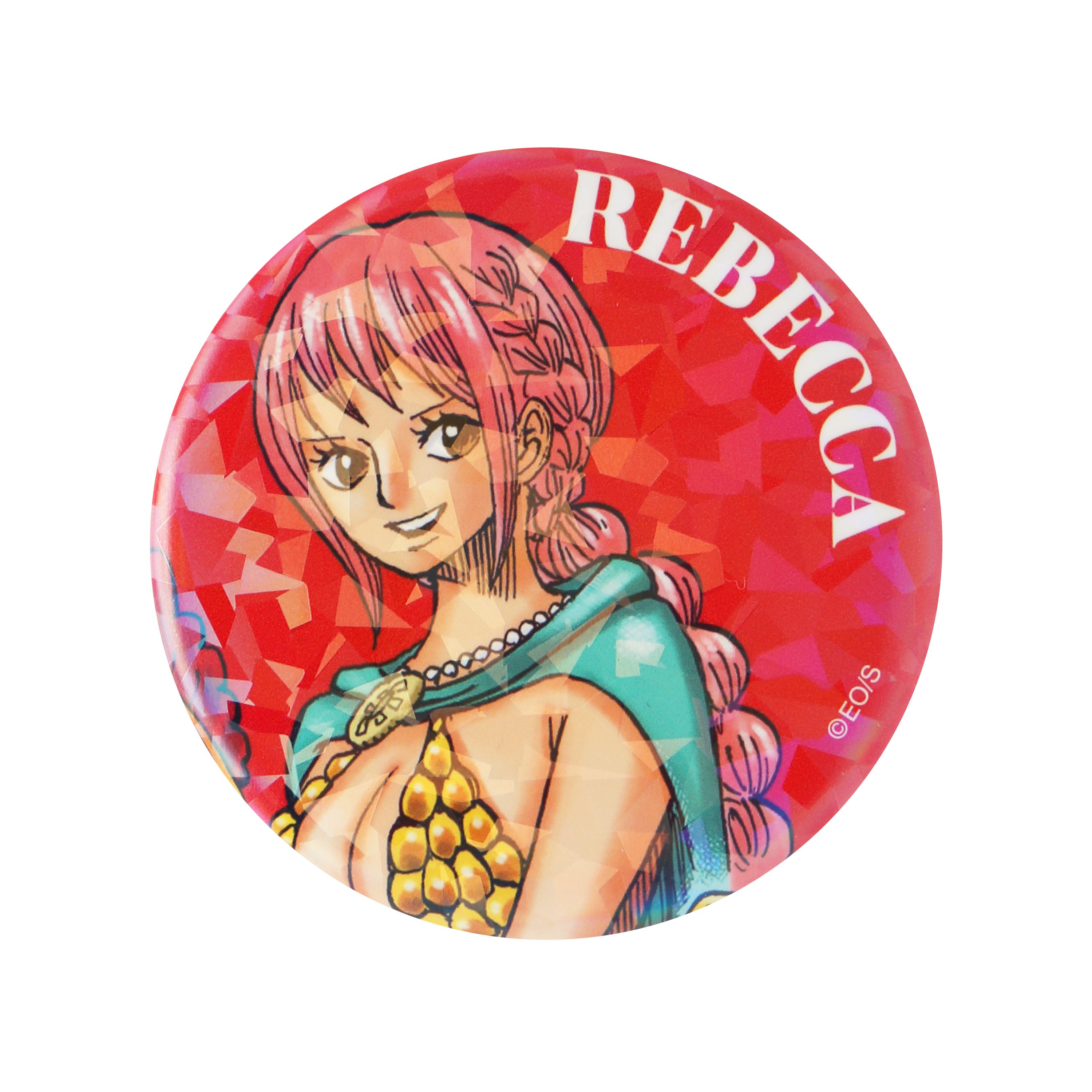 完全受注生産　「週刊少年ジャンプ」オールスター缶バッジ　『ＯＮＥ　ＰＩＥＣＥ』　［６８　レベッカ］　ＢＢ３