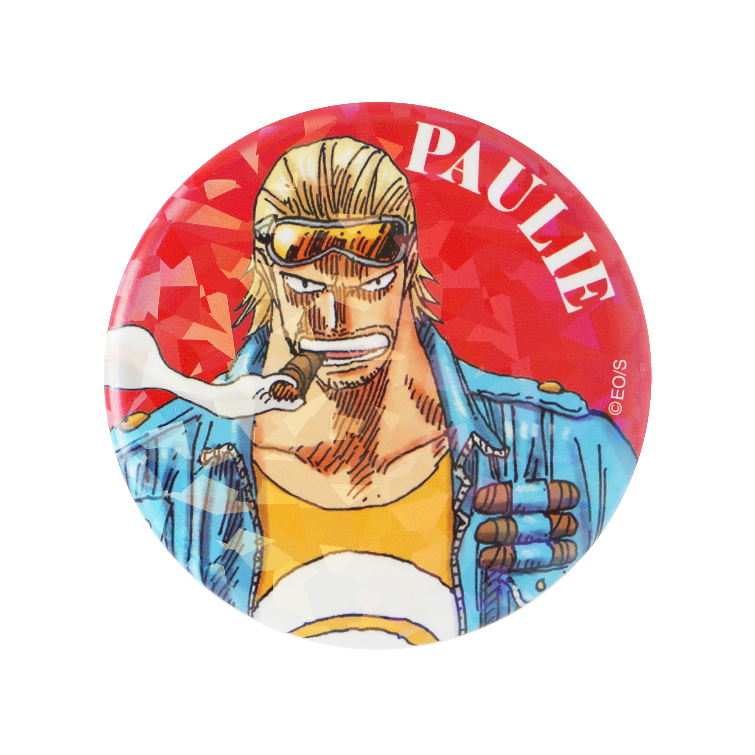 完全受注生産　「週刊少年ジャンプ」オールスター缶バッジ　『ＯＮＥ　ＰＩＥＣＥ』　［６９　パウリー］　ＢＢ３