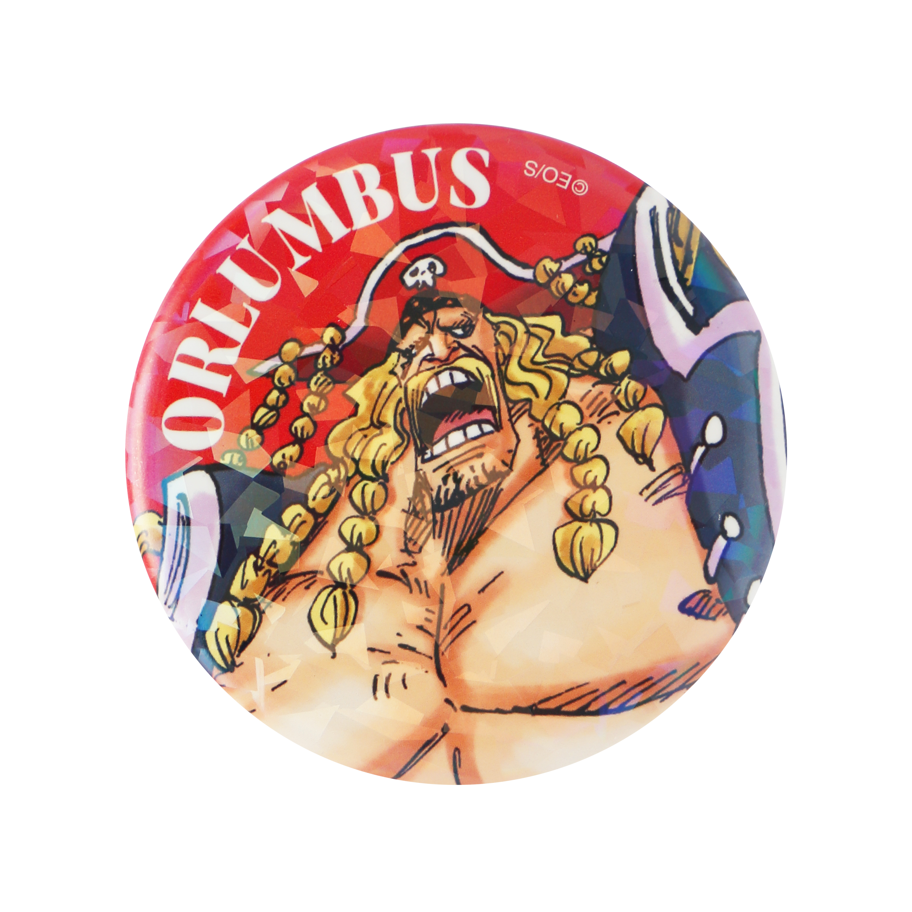 完全受注生産　「週刊少年ジャンプ」オールスター缶バッジ　『ＯＮＥ　ＰＩＥＣＥ』　［７８　オオロンブス］　ＢＢ３