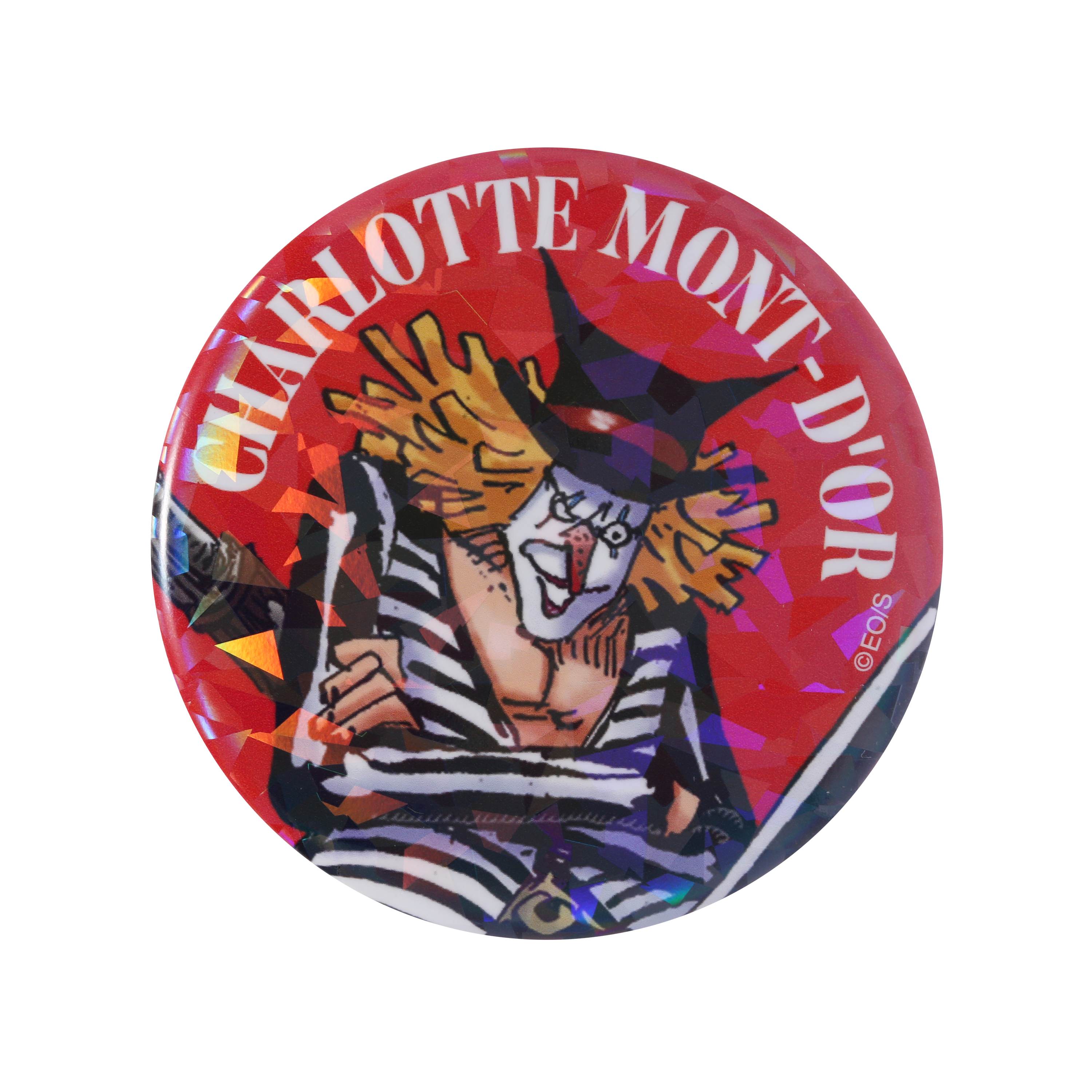 完全受注生産　「週刊少年ジャンプ」オールスター缶バッジ　『ＯＮＥ　ＰＩＥＣＥ』　［９０　シャーロット・モンドール］　ＢＢ３
