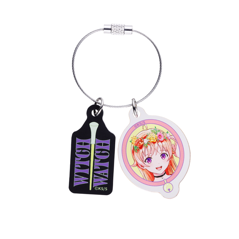 『ウィッチウォッチ』モチーフ２連アクリルキーホルダー　若月ニコ　ＢＢ４－ＪＦ