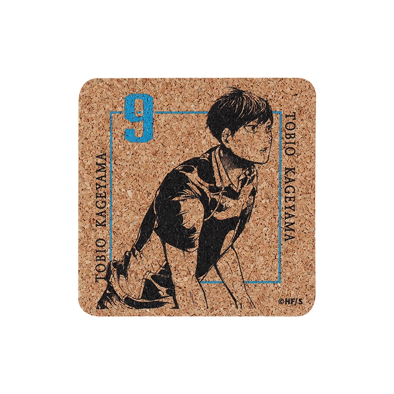 『ハイキュー！！』コルクコースター　影山飛雄　【仙台観光特使就任記念Ｖｅｒ．】　ＢＣ３