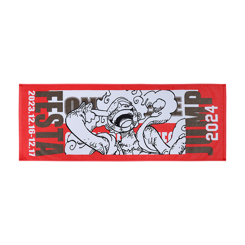 ＪＦ限定　『ＯＮＥ　ＰＩＥＣＥ』ヒーロータオル　モンキー・Ｄ・ルフィ　ＢＣ４－ＪＦ