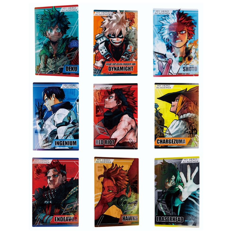 『僕のヒーローアカデミア』レンチキュラー絵はがきコレクション　（全９種／ランダム１種入り）　ＢＣ４－ＪＳ