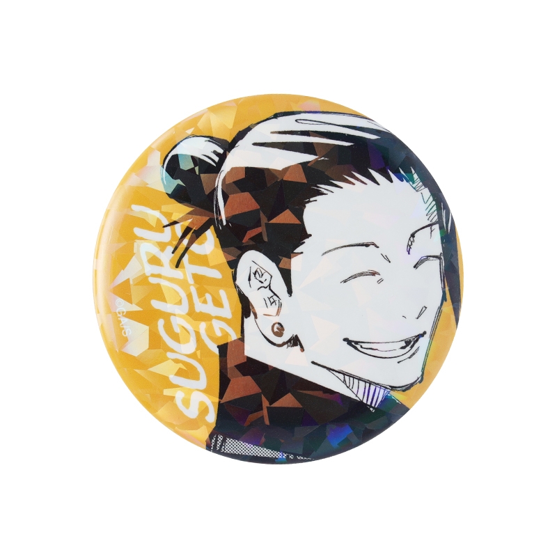 完全受注生産　「週刊少年ジャンプ」オールスター缶バッジ　『呪術廻戦』　［２２　夏油傑　「懐玉・玉折」ＪＣ８－９巻掲載］　ＢＤ１