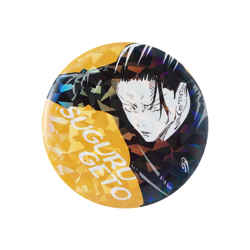 完全受注生産　「週刊少年ジャンプ」オールスター缶バッジ　『呪術廻戦』　［２８　夏油傑　「懐玉・玉折」ＪＣ８－９巻掲載］　ＢＤ１