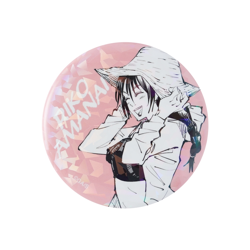 完全受注生産　「週刊少年ジャンプ」オールスター缶バッジ　『呪術廻戦』　［７２　天内理子　「懐玉・玉折」ＪＣ８－９巻掲載］　ＢＤ１