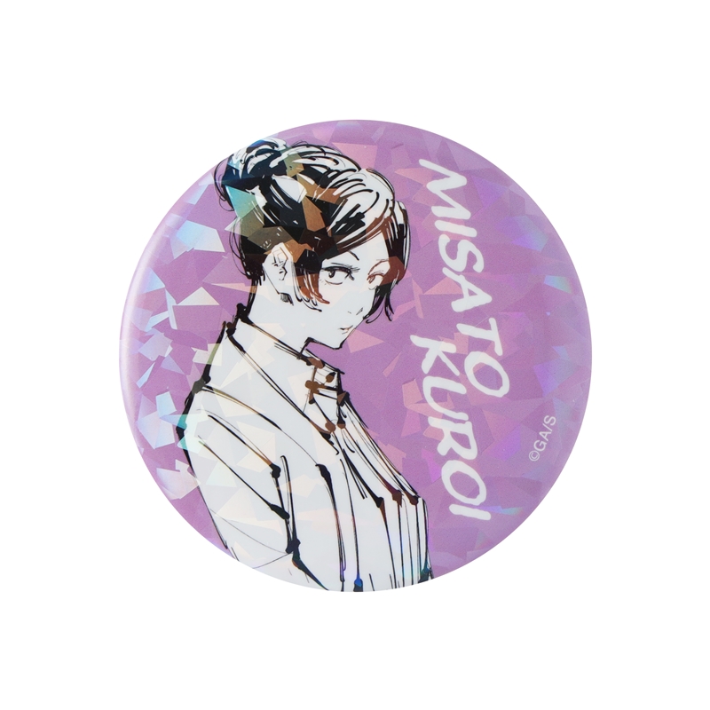 完全受注生産　「週刊少年ジャンプ」オールスター缶バッジ　『呪術廻戦』　［７５　黒井美里　「懐玉・玉折」ＪＣ８－９巻掲載］　ＢＤ１