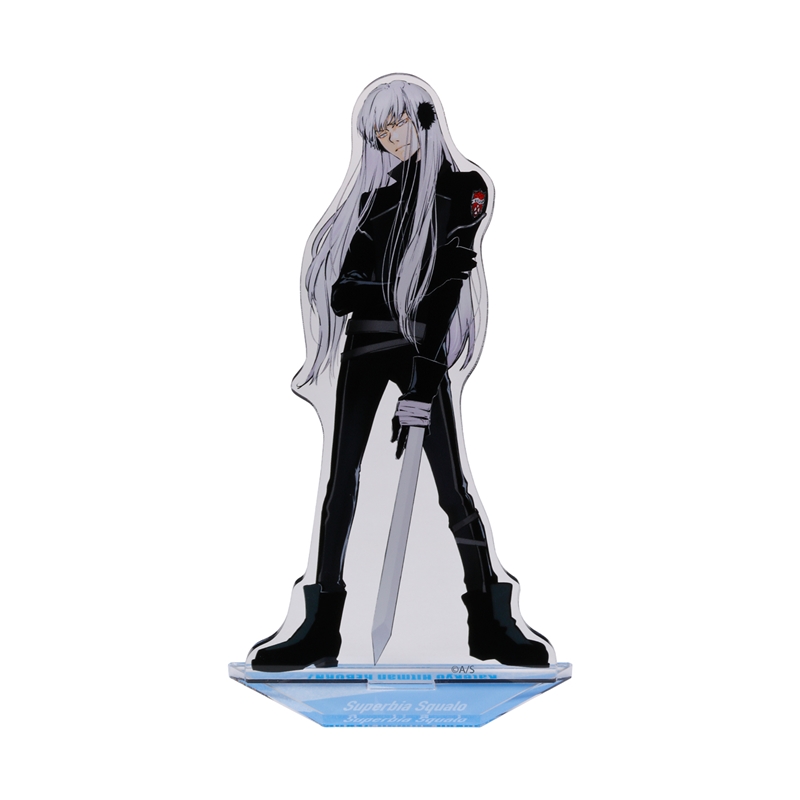 『家庭教師ヒットマンＲＥＢＯＲＮ！』アクリルスタンド　スペルビ・スクアーロ　天野明展描きおろしｖｅｒ．　＜天野明展＞　ＢＤ２